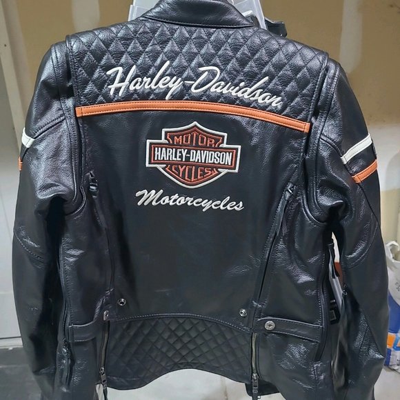 Harley-Davidson Jackets & Blazers - Womens rare like new Harley Davidson Riding Jacket Coat